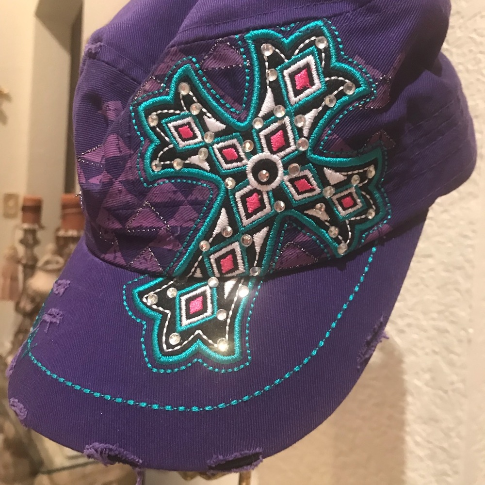 ✝️ L.O.G.A. Cross Military Cadet Style Hat